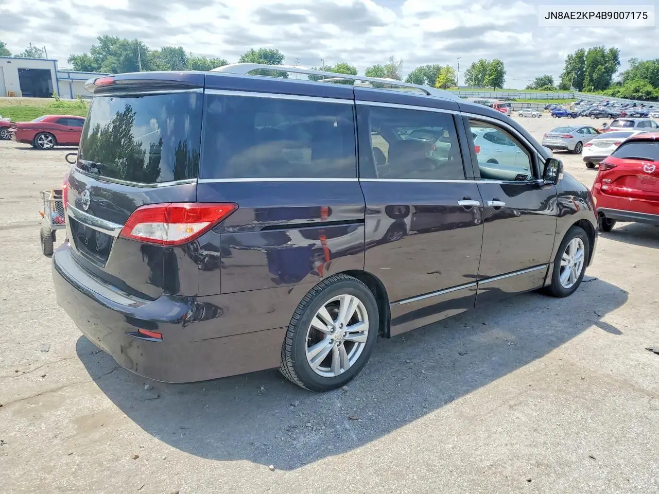 2011 Nissan Quest 3.5 S VIN: JN8AE2KP4B9007175 Lot: 56296826