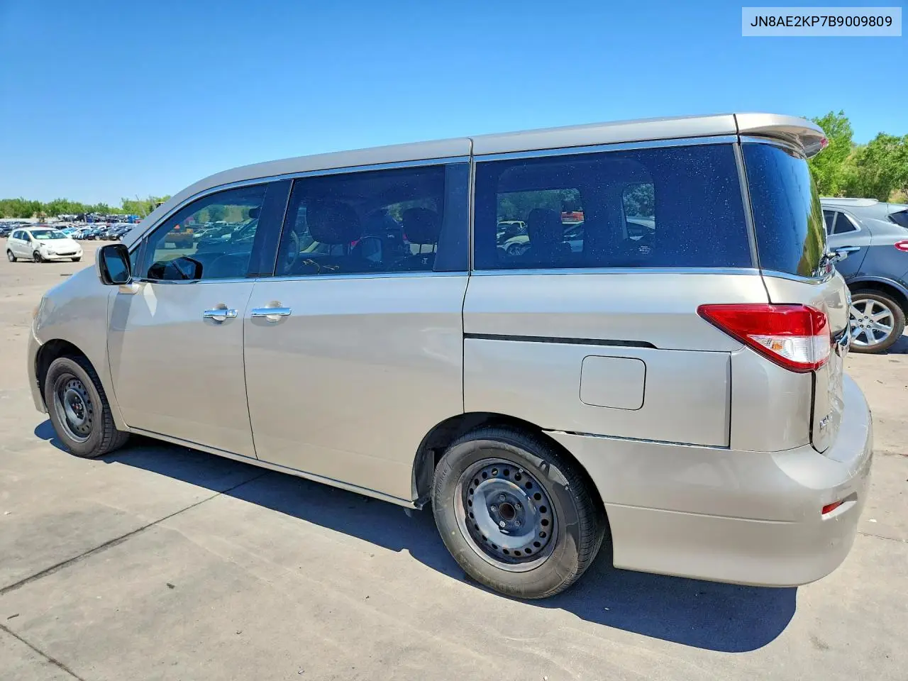 2011 Nissan Quest 3.5 S VIN: JN8AE2KP7B9009809 Lot: 57835156