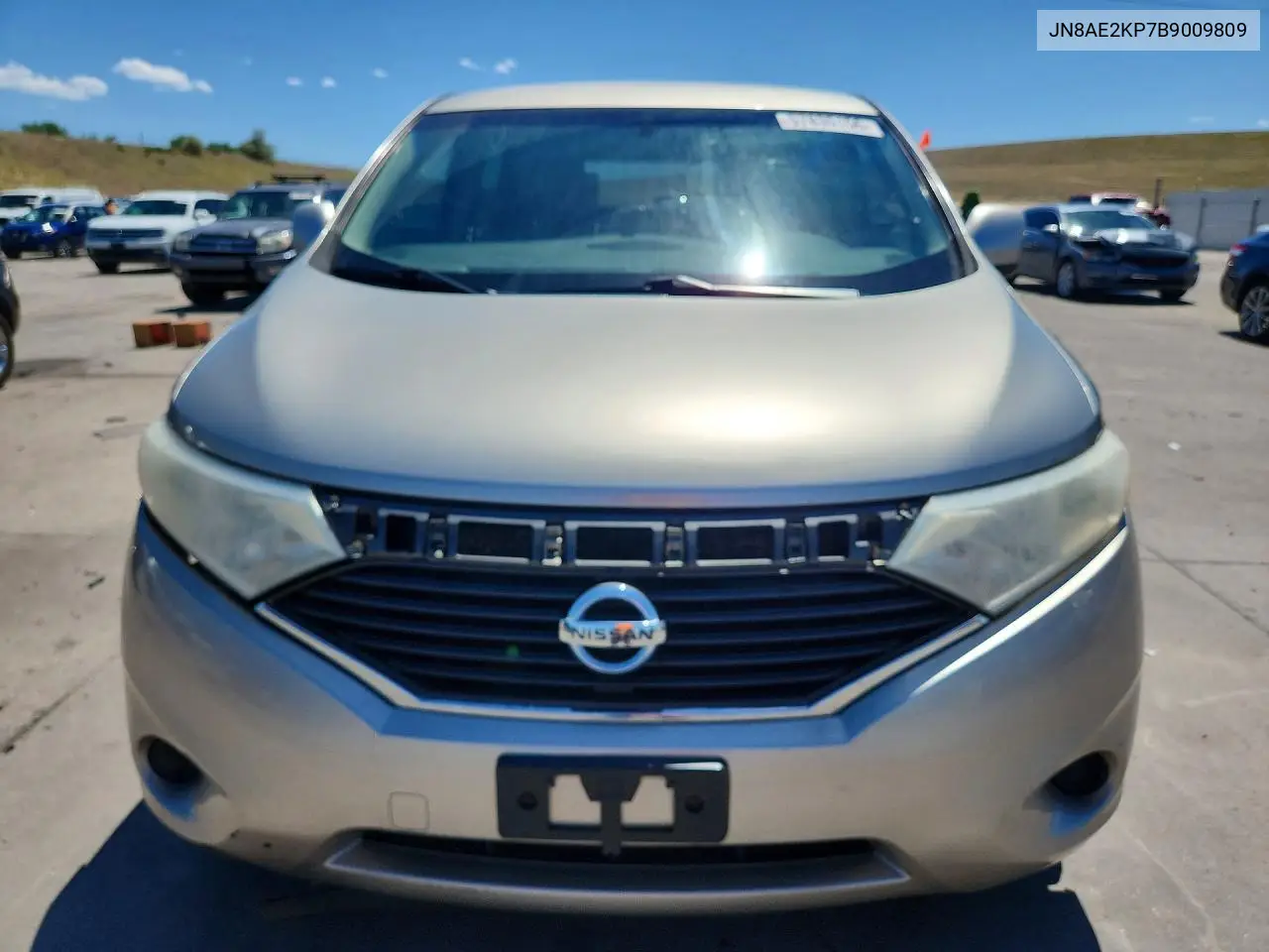 2011 Nissan Quest 3.5 S VIN: JN8AE2KP7B9009809 Lot: 57835156