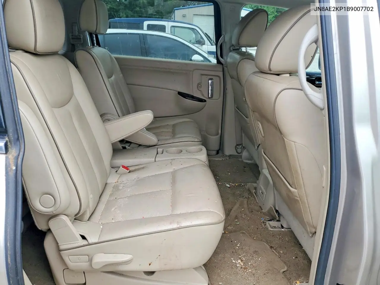 2011 Nissan Quest 3.5 S VIN: JN8AE2KP1B9007702 Lot: 59914816