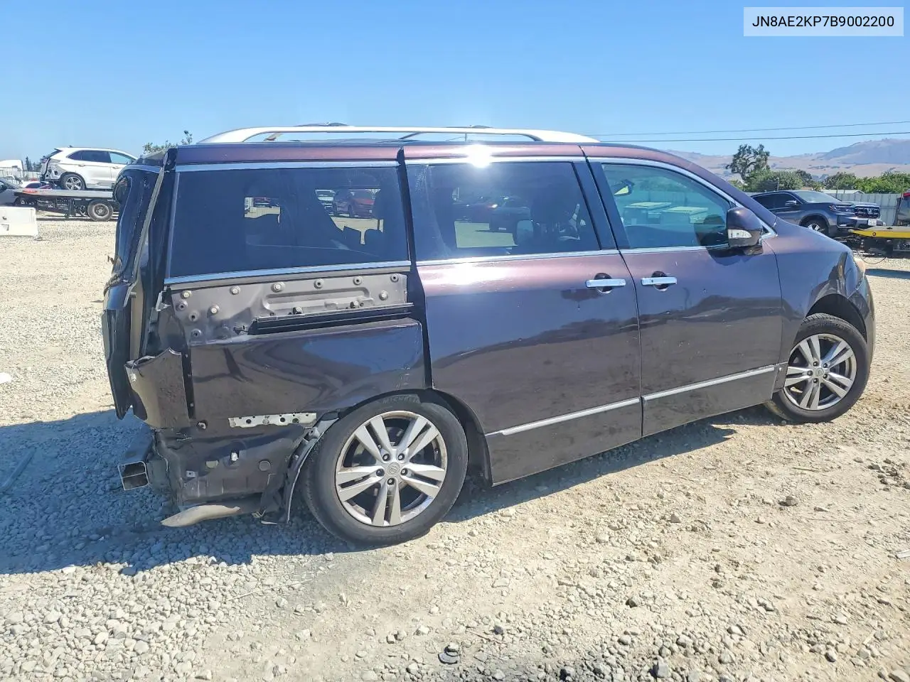 2011 Nissan Quest 3.5 S VIN: JN8AE2KP7B9002200 Lot: 60484676