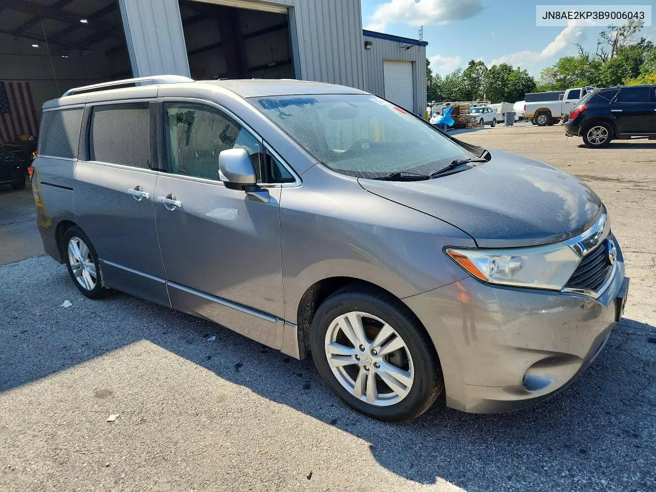 2011 Nissan Quest S VIN: JN8AE2KP3B9006034 Lot: 60494796