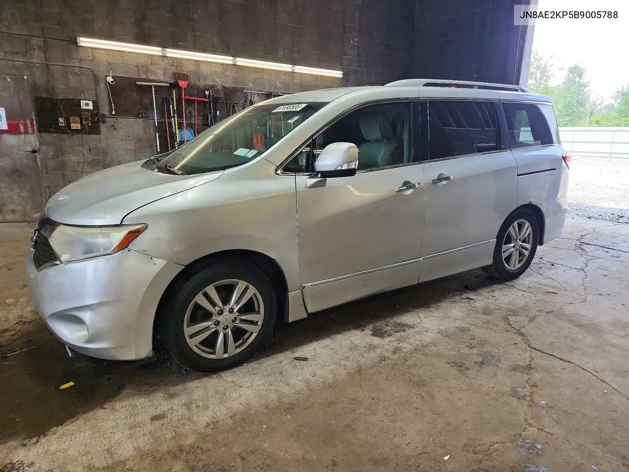 2011 Nissan Quest 3.5 S VIN: JN8AE2KP5B9005788 Lot: 61690506