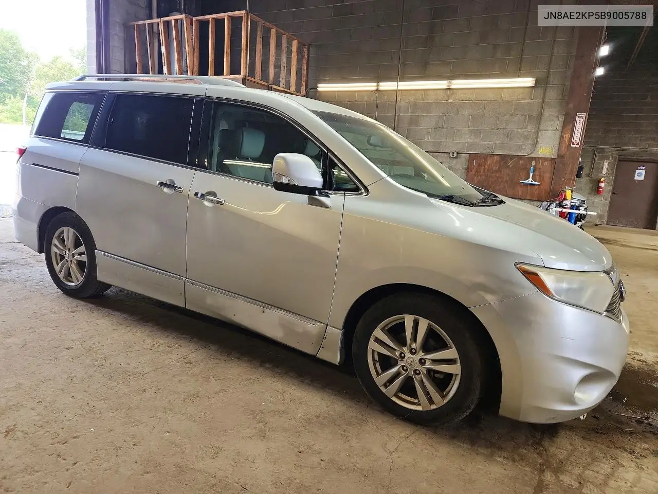 2011 Nissan Quest 3.5 S VIN: JN8AE2KP5B9005788 Lot: 61690506