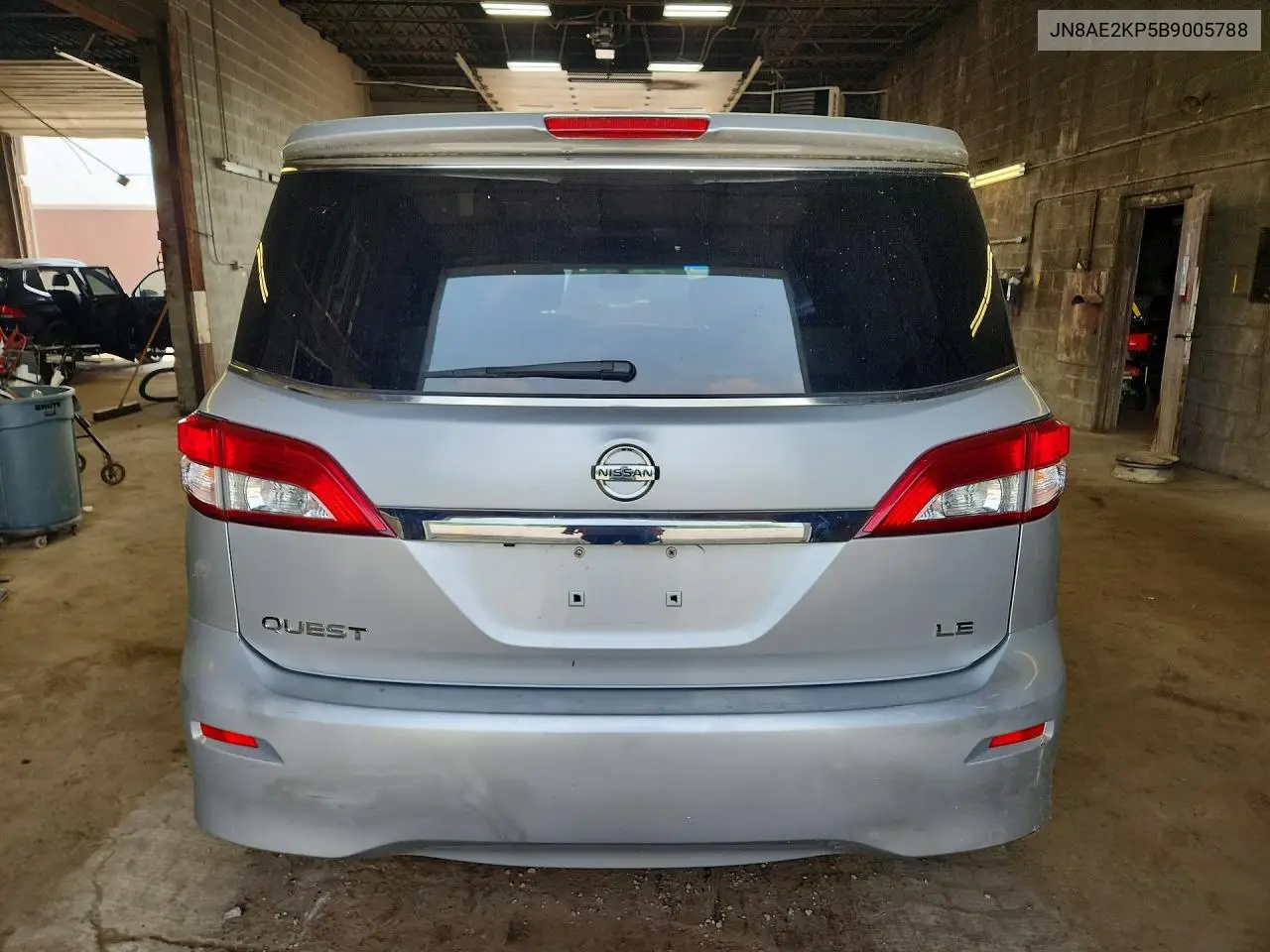 2011 Nissan Quest 3.5 S VIN: JN8AE2KP5B9005788 Lot: 61690506