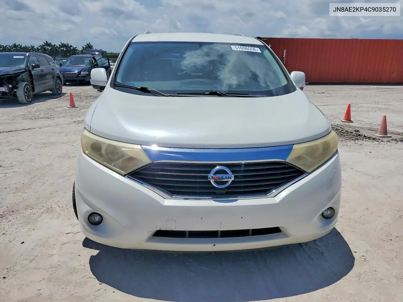 2012 Nissan Quest 3.5 S VIN: JN8AE2KP4C9035270 Lot: 51696556