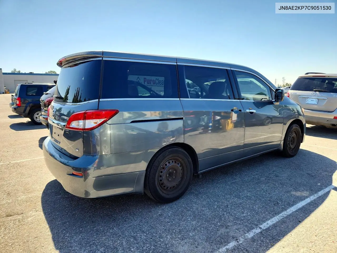 2012 Nissan Quest 3.5 S VIN: JN8AE2KP7C9051530 Lot: 53104596