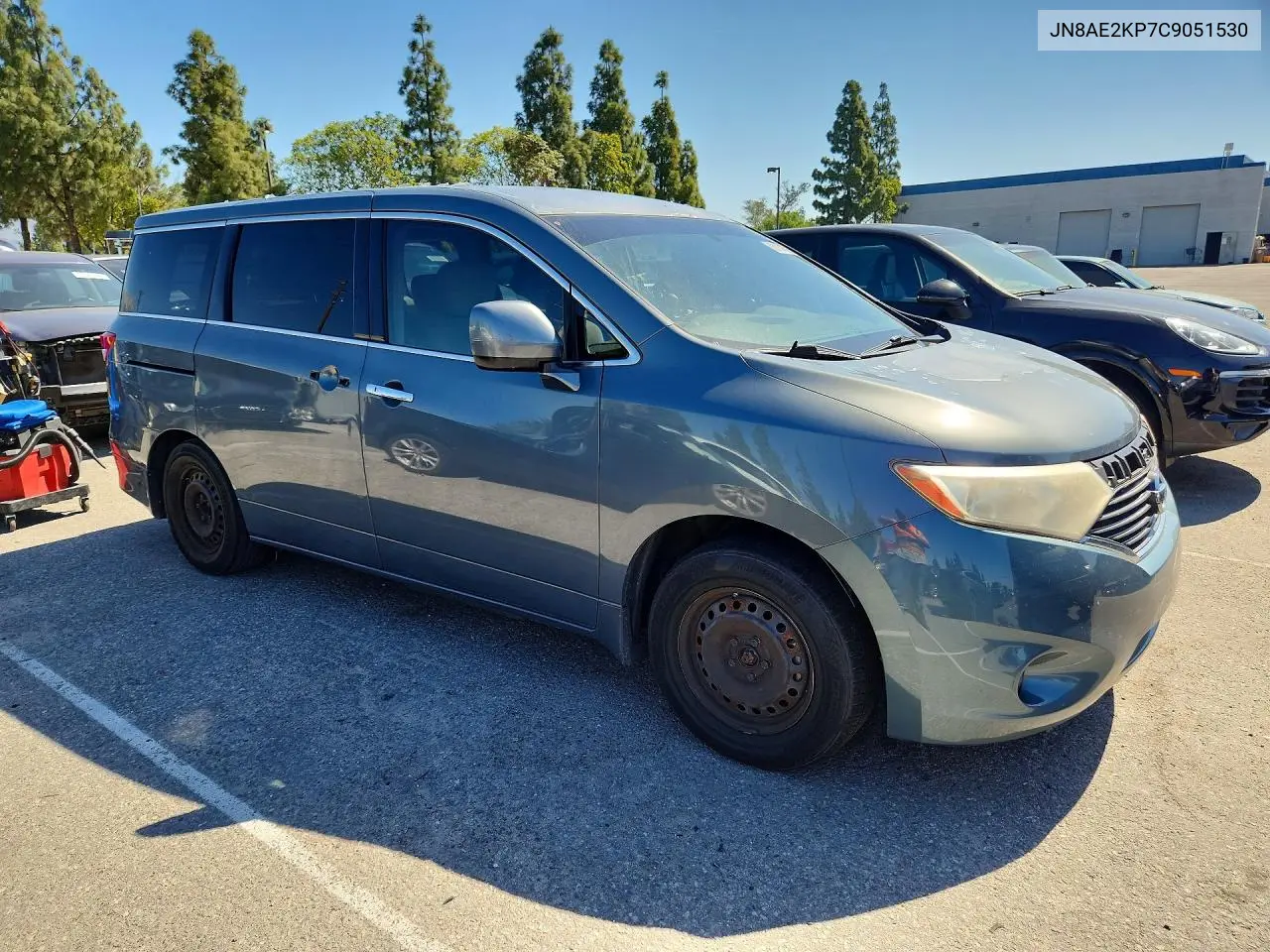 2012 Nissan Quest 3.5 S VIN: JN8AE2KP7C9051530 Lot: 53104596