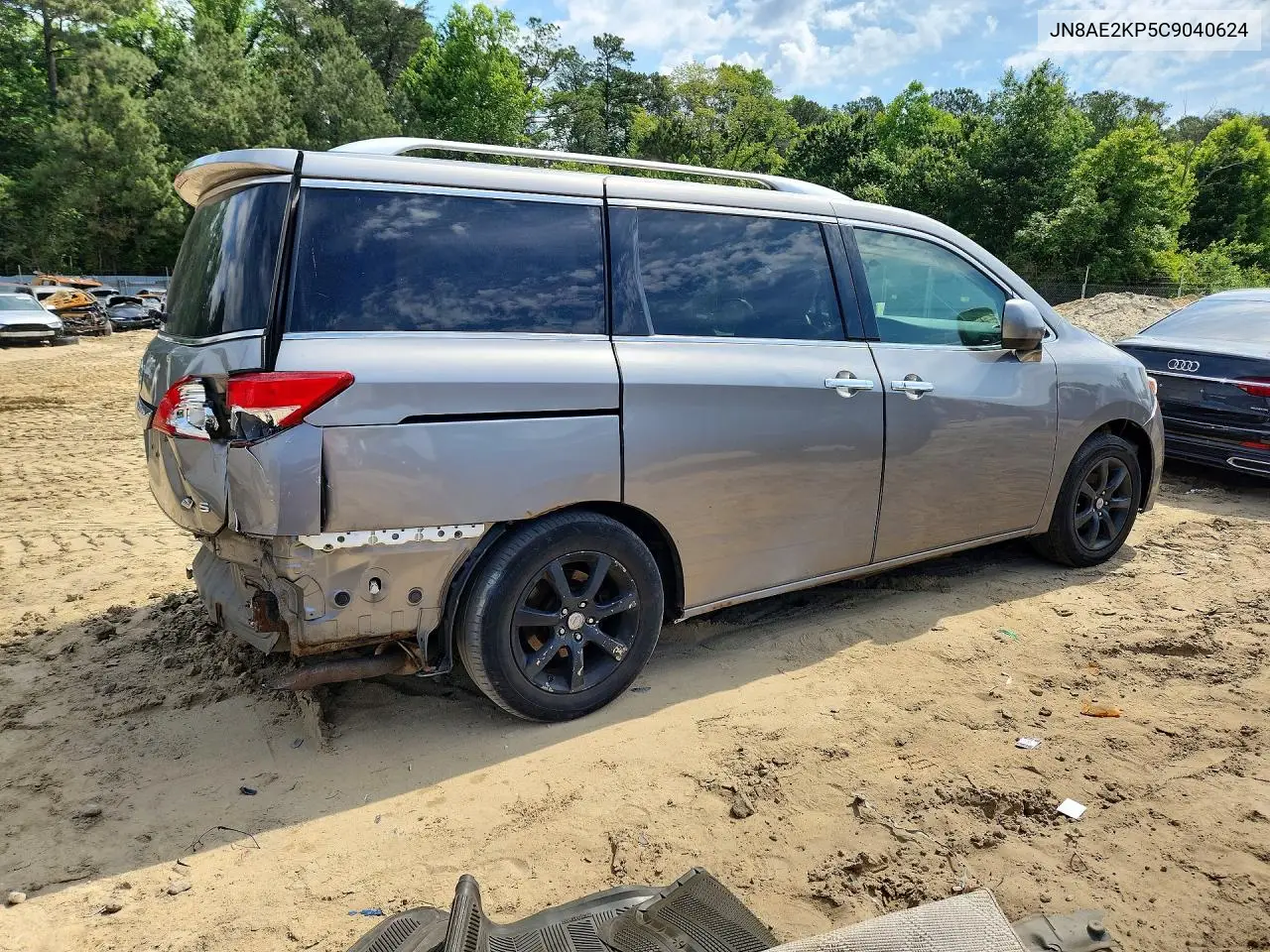 2012 Nissan Quest 3.5 S VIN: JN8AE2KP5C9040624 Lot: 54649396