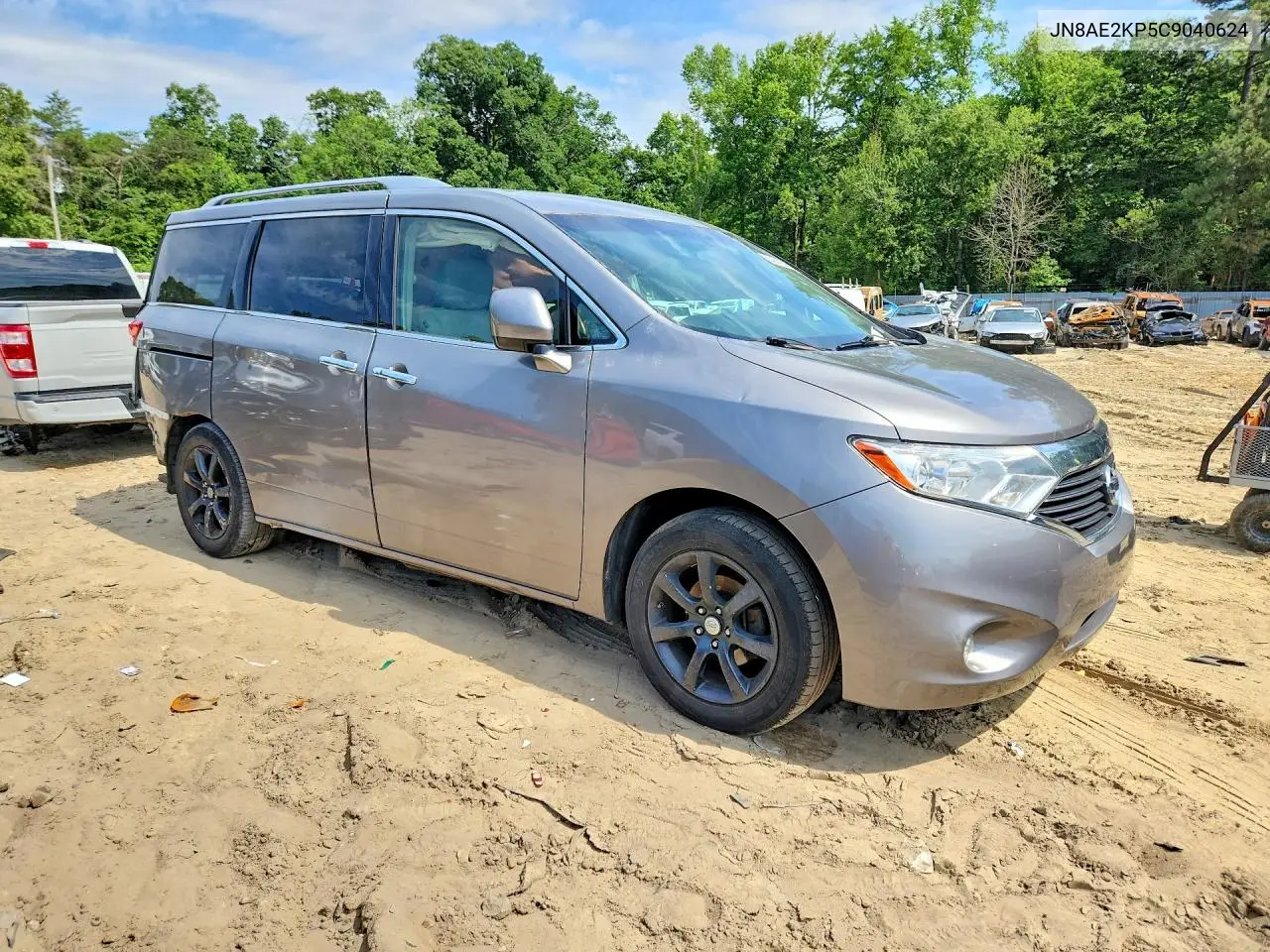 2012 Nissan Quest 3.5 S VIN: JN8AE2KP5C9040624 Lot: 54649396
