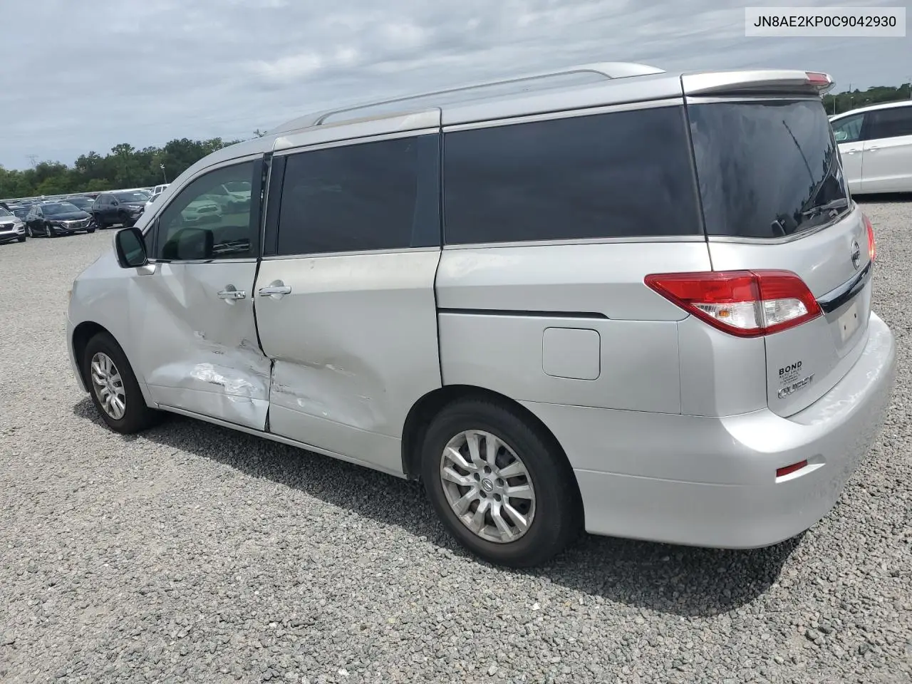 2012 Nissan Quest 3.5 S VIN: JN8AE2KP0C9042930 Lot: 56308736