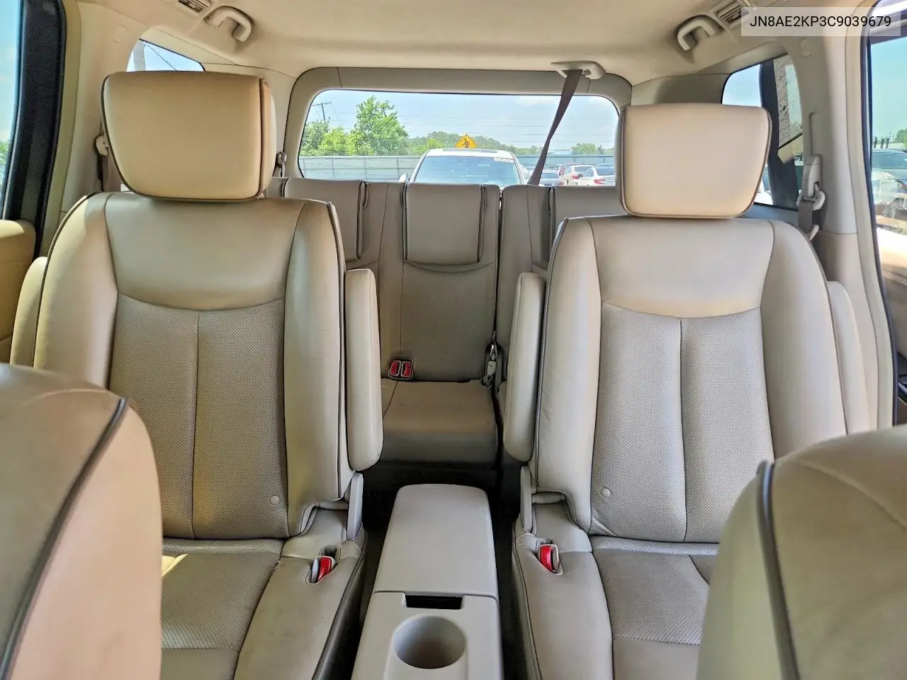 2012 Nissan Quest S/Sv/Sl/Le VIN: JN8AE2KP3C9039679 Lot: 59321136