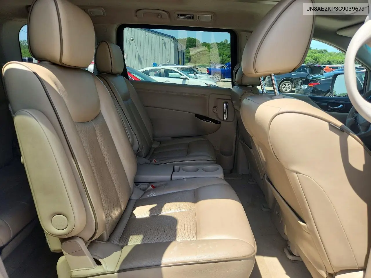 2012 Nissan Quest S/Sv/Sl/Le VIN: JN8AE2KP3C9039679 Lot: 59321136