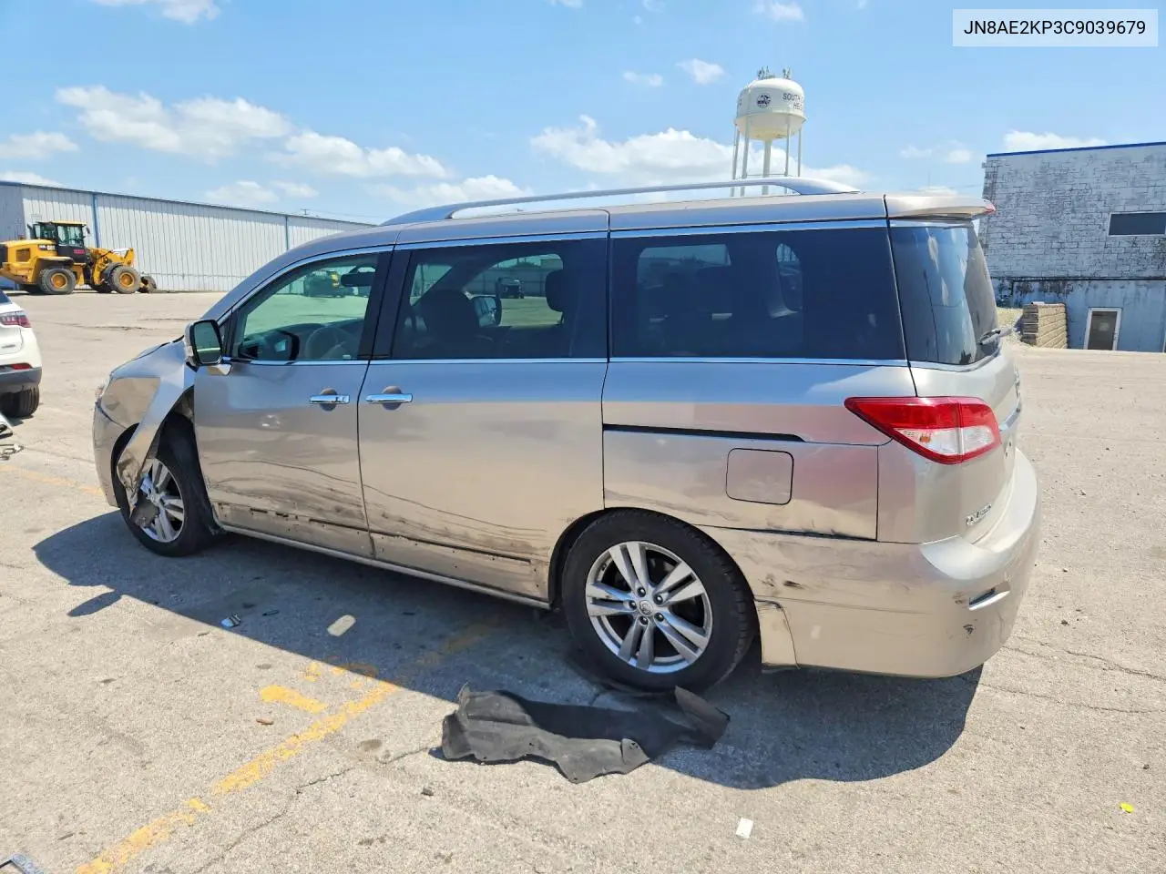 2012 Nissan Quest S/Sv/Sl/Le VIN: JN8AE2KP3C9039679 Lot: 59321136