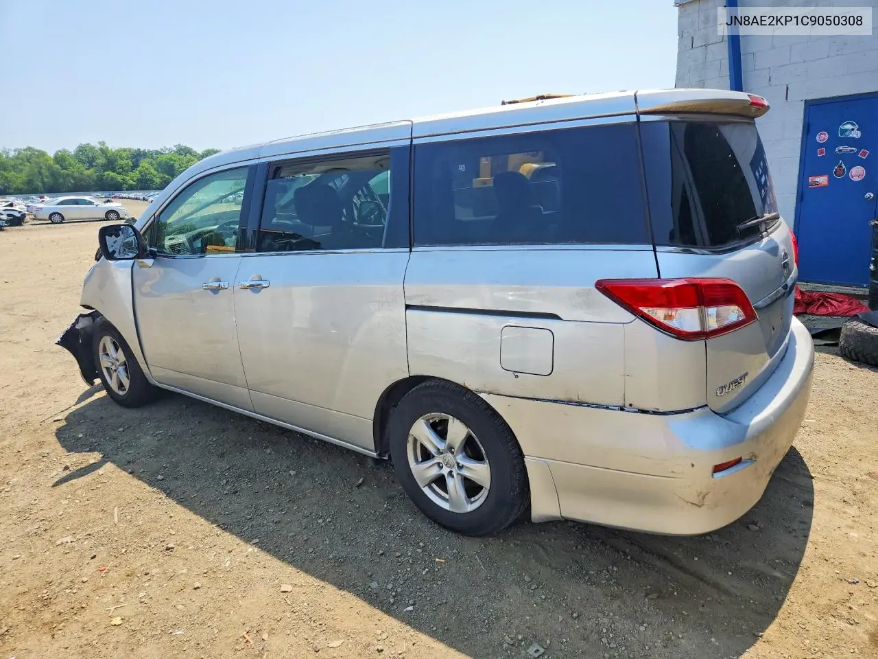 2012 Nissan Quest 3.5 S VIN: JN8AE2KP1C9050308 Lot: 59623096