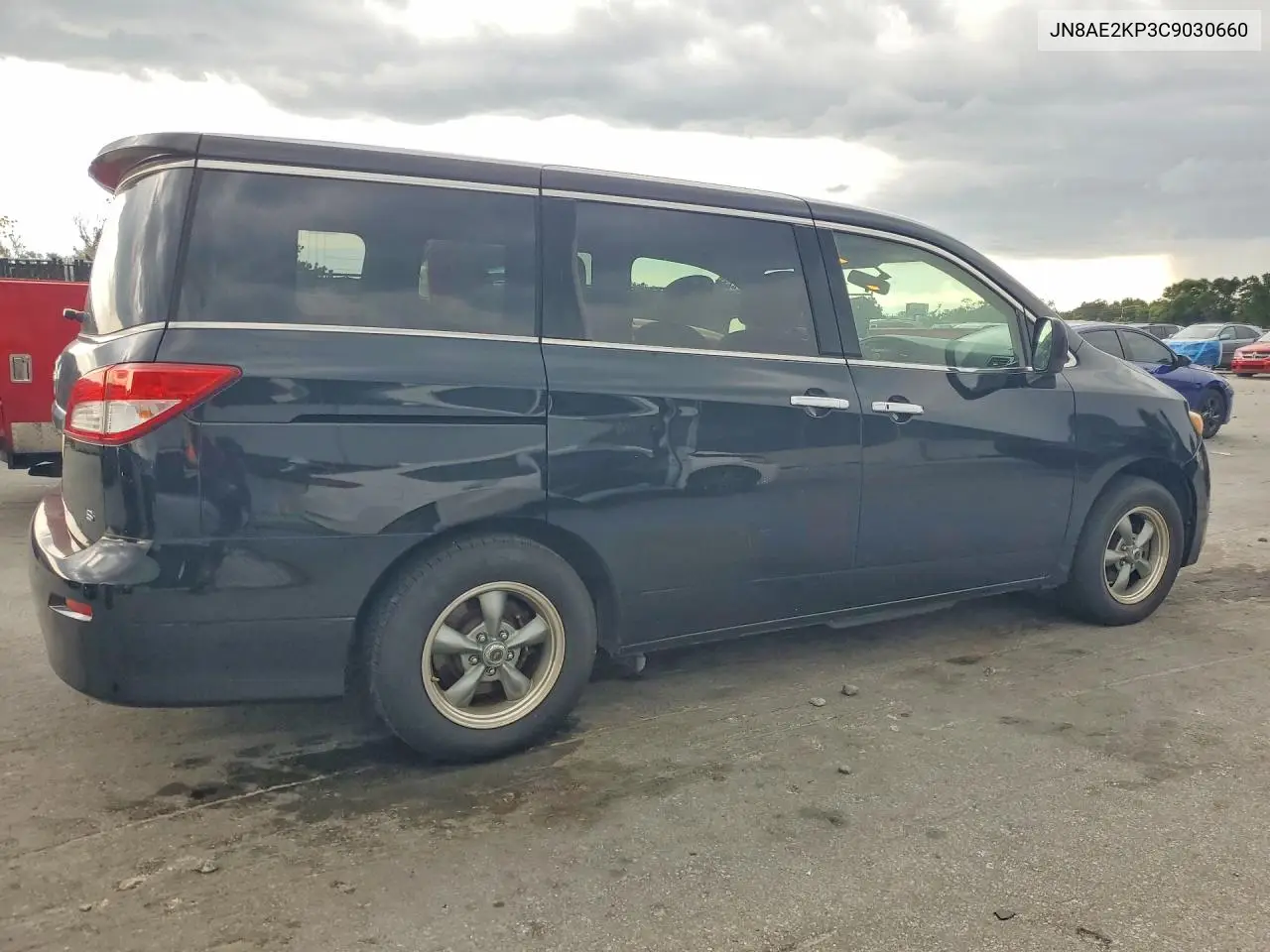2012 Nissan Quest 3.5 S VIN: JN8AE2KP3C9030660 Lot: 59631716