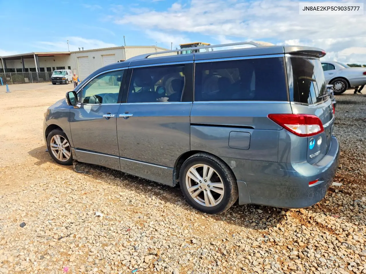 2012 Nissan Quest 3.5 S VIN: JN8AE2KP5C9035777 Lot: 60756786