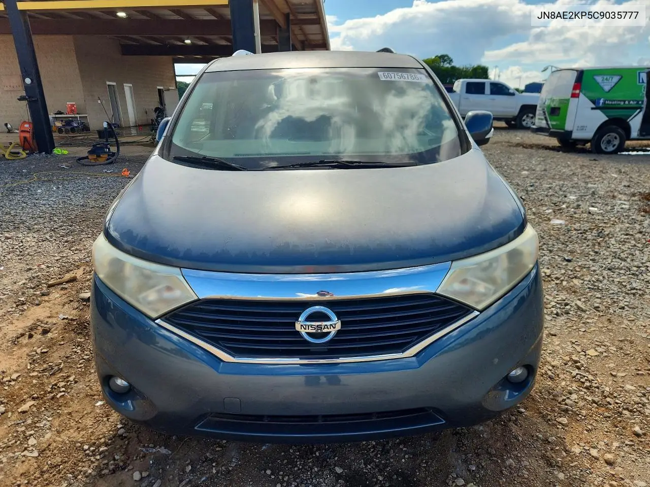 2012 Nissan Quest 3.5 S VIN: JN8AE2KP5C9035777 Lot: 60756786