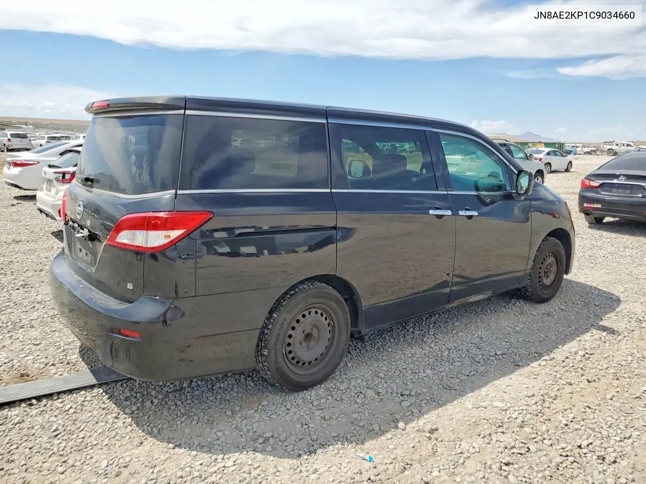 2012 Nissan Quest 3.5 S VIN: JN8AE2KP1C9034660 Lot: 61706596
