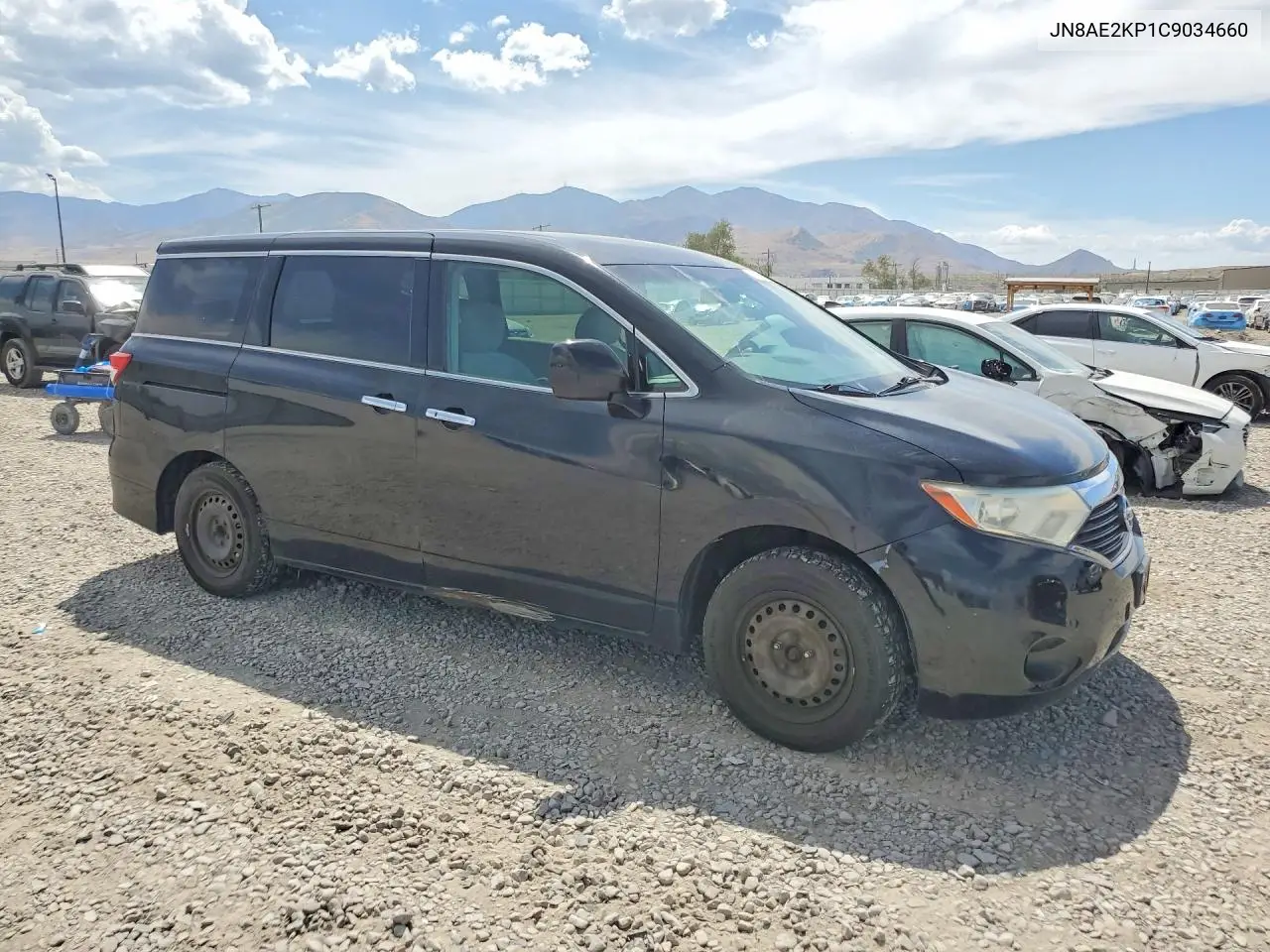2012 Nissan Quest 3.5 S VIN: JN8AE2KP1C9034660 Lot: 61706596