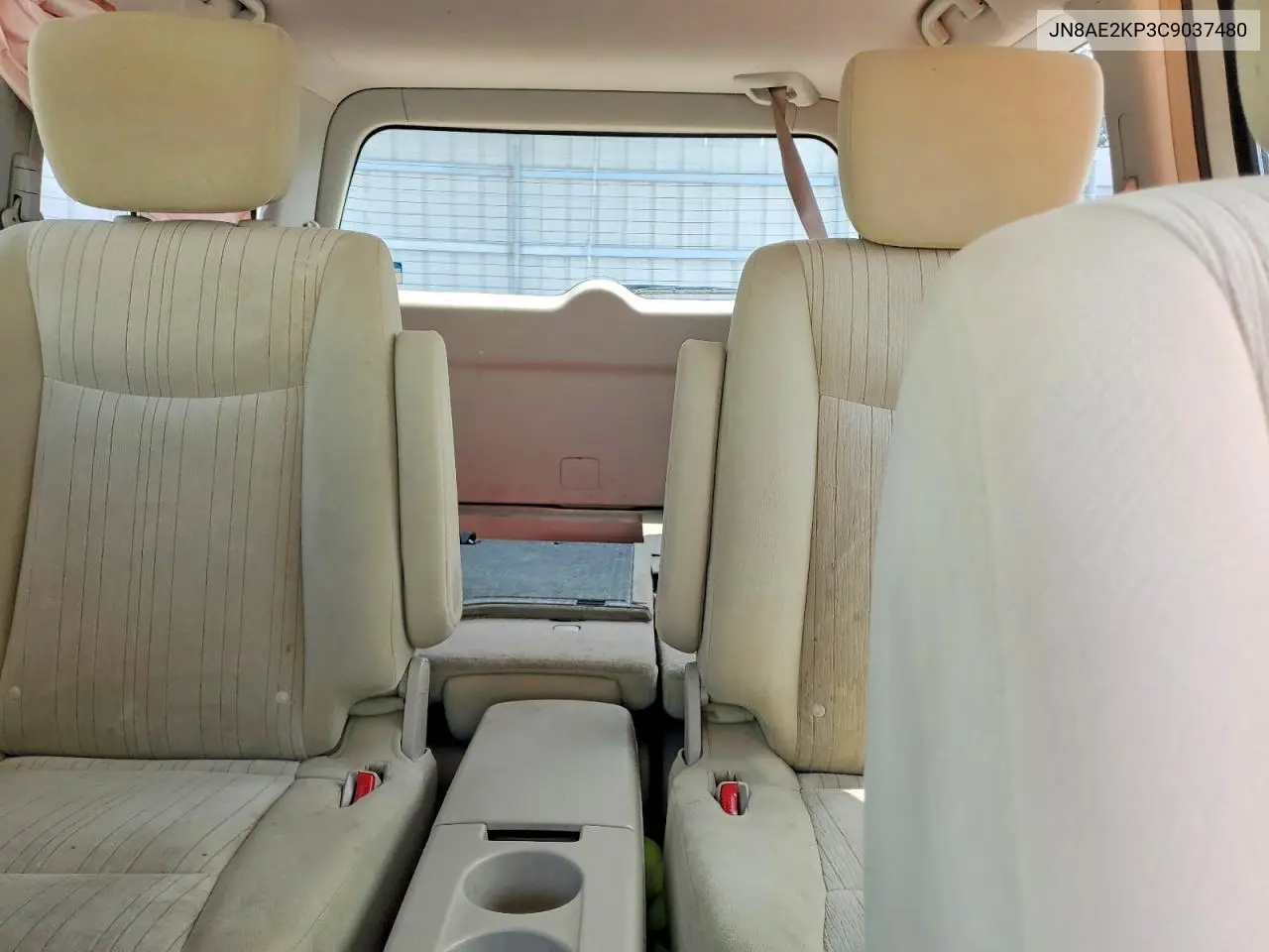 2012 Nissan Quest 3.5 S VIN: JN8AE2KP3C9037480 Lot: 85460585