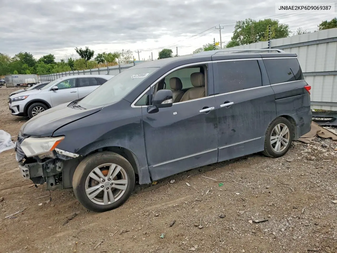2013 Nissan Quest 3.5 S VIN: JN8AE2KP6D9069387 Lot: 54758866