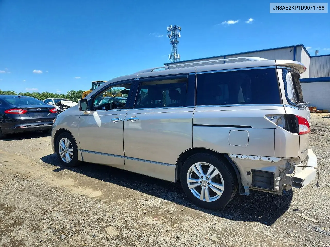 2013 Nissan Quest 3.5 S VIN: JN8AE2KP1D9071788 Lot: 58602726