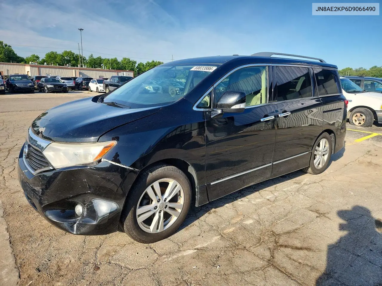 2013 Nissan Quest 3.5 S VIN: JN8AE2KP6D9066490 Lot: 59833986