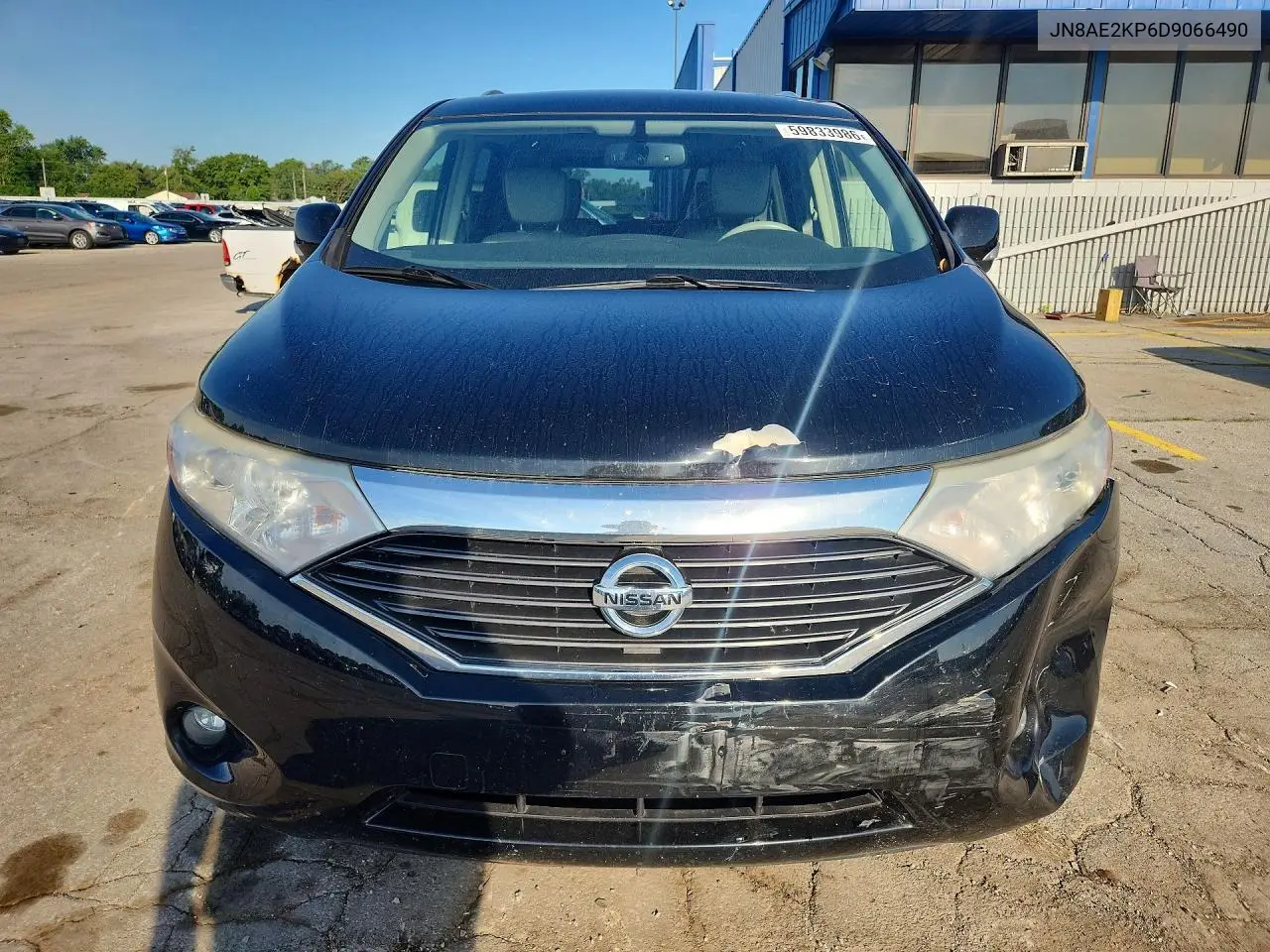 2013 Nissan Quest 3.5 S VIN: JN8AE2KP6D9066490 Lot: 59833986