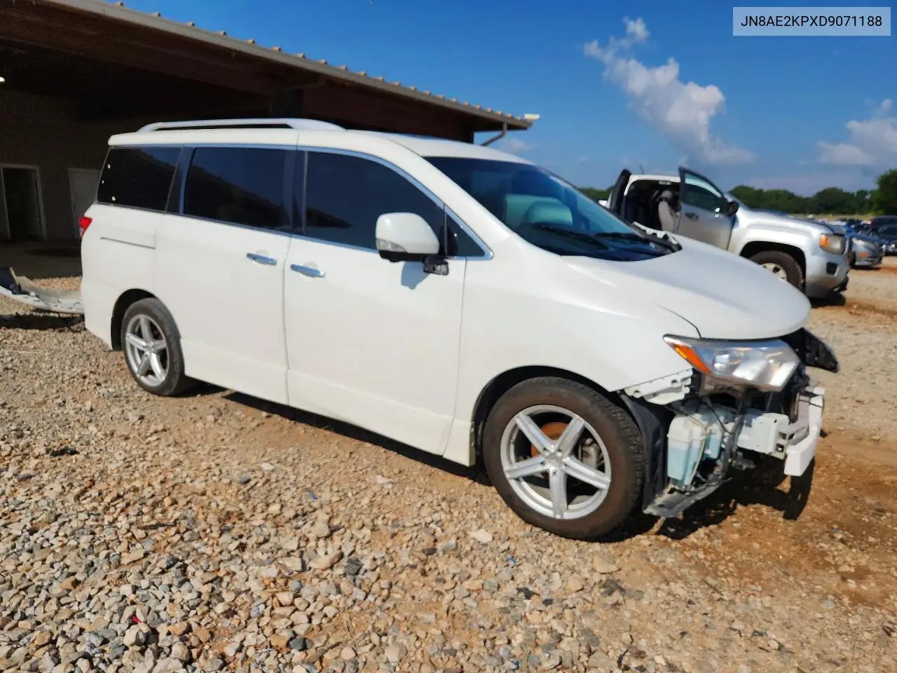 2013 Nissan Quest 3.5 S VIN: JN8AE2KPXD9071188 Lot: 60120336