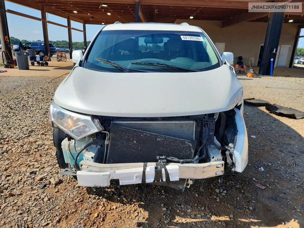 2013 Nissan Quest 3.5 S VIN: JN8AE2KPXD9071188 Lot: 60120336
