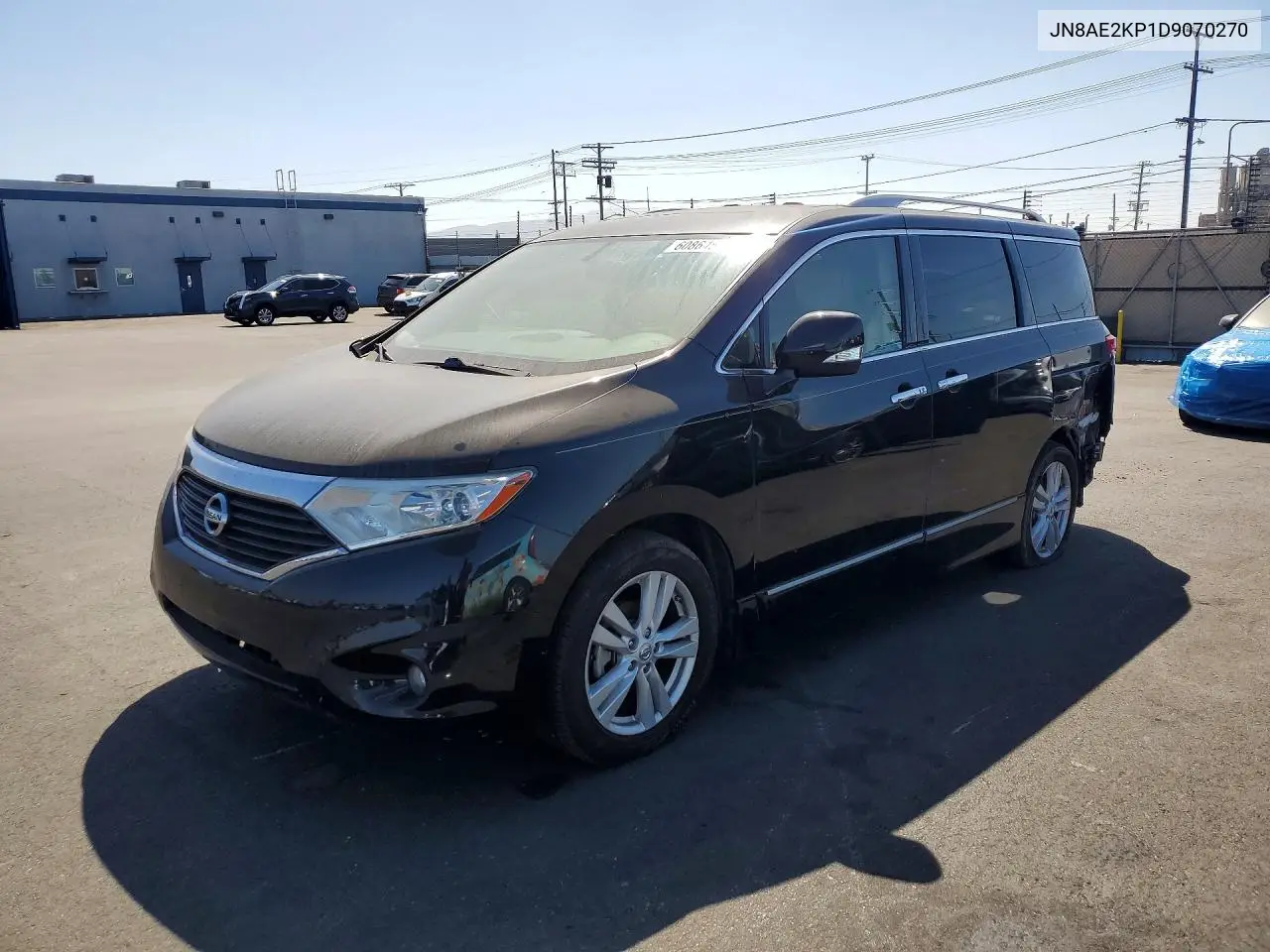 2013 Nissan Quest 3.5 Sl VIN: JN8AE2KP1D9070270 Lot: 60864576