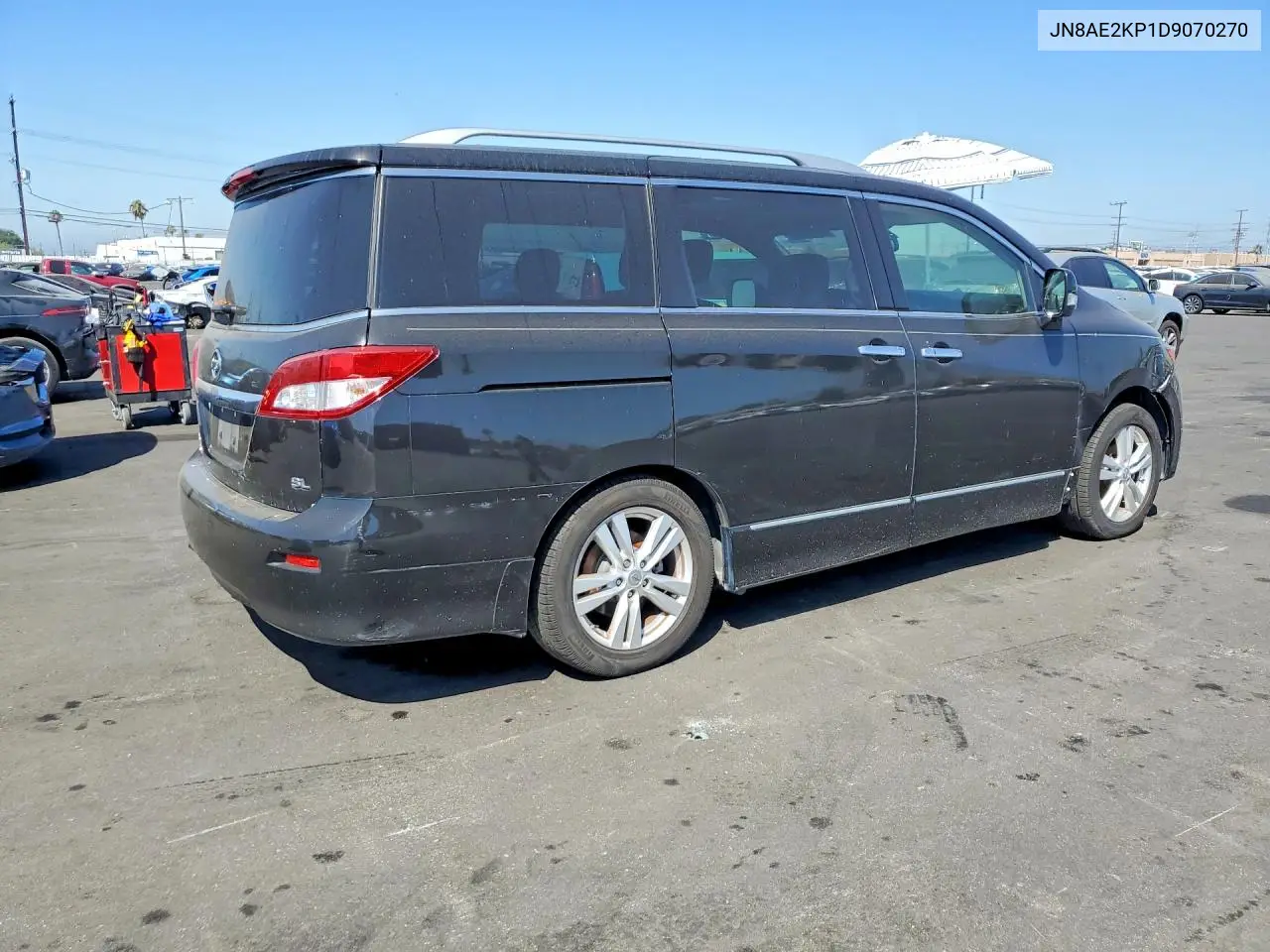 2013 Nissan Quest 3.5 Sl VIN: JN8AE2KP1D9070270 Lot: 60864576