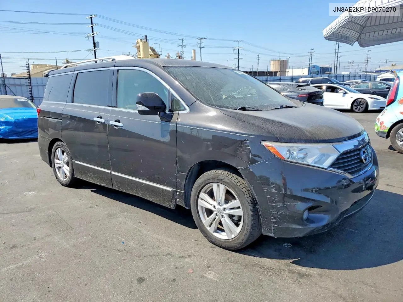 2013 Nissan Quest 3.5 Sl VIN: JN8AE2KP1D9070270 Lot: 60864576