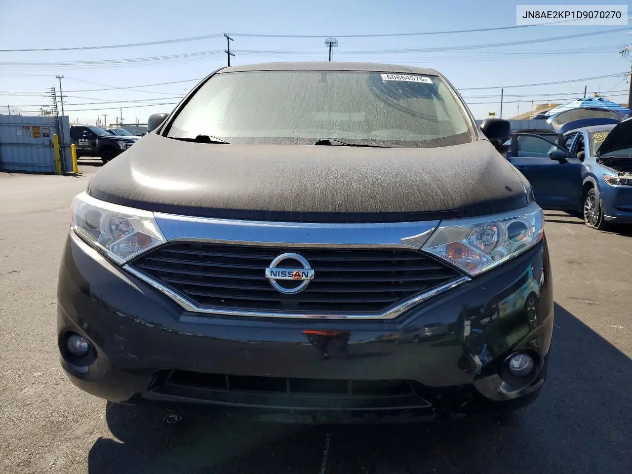 2013 Nissan Quest 3.5 Sl VIN: JN8AE2KP1D9070270 Lot: 60864576