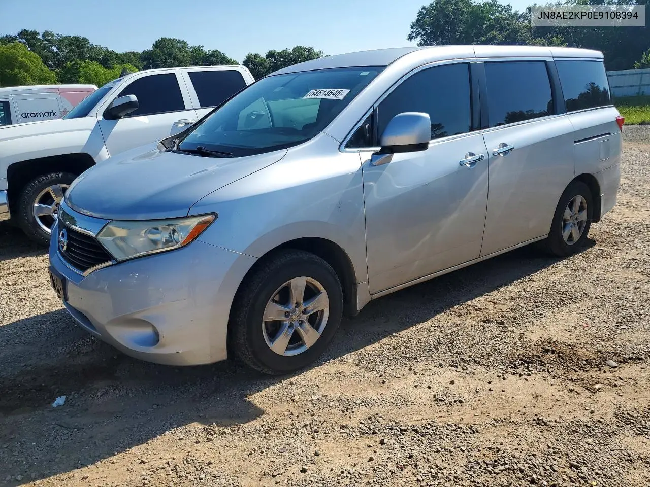 2014 Nissan Quest 3.5 Sv VIN: JN8AE2KP0E9108394 Lot: 54614646