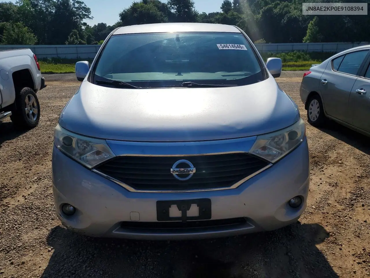 2014 Nissan Quest 3.5 Sv VIN: JN8AE2KP0E9108394 Lot: 54614646
