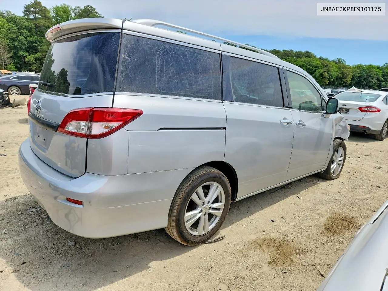 2014 Nissan Quest 3.5 S VIN: JN8AE2KP8E9101175 Lot: 55394966