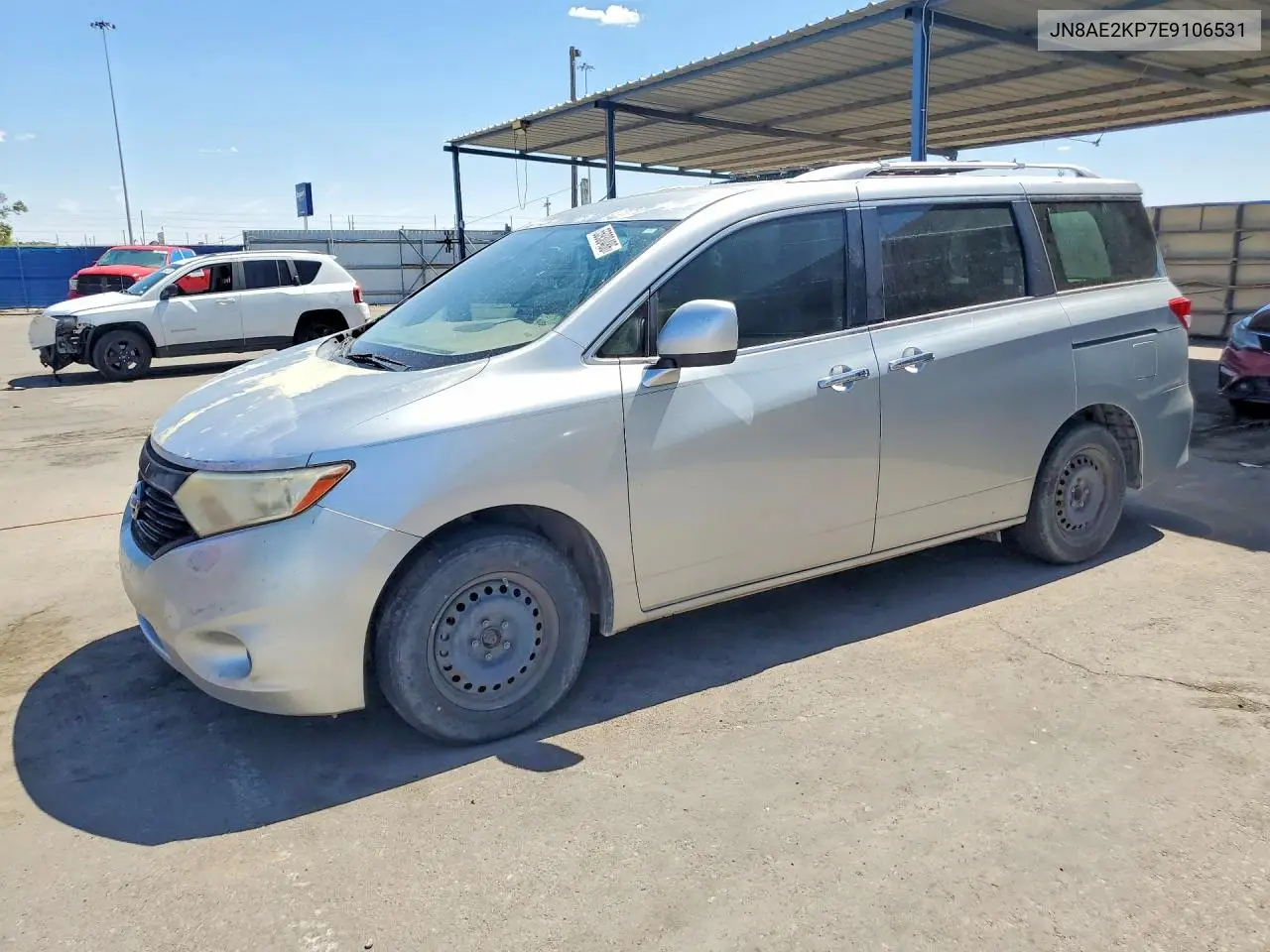2014 Nissan Quest 3.5 S VIN: JN8AE2KP7E9106531 Lot: 55930486