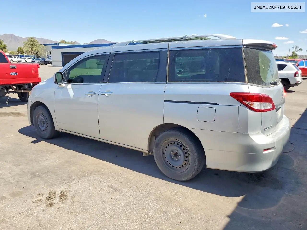 2014 Nissan Quest 3.5 S VIN: JN8AE2KP7E9106531 Lot: 55930486