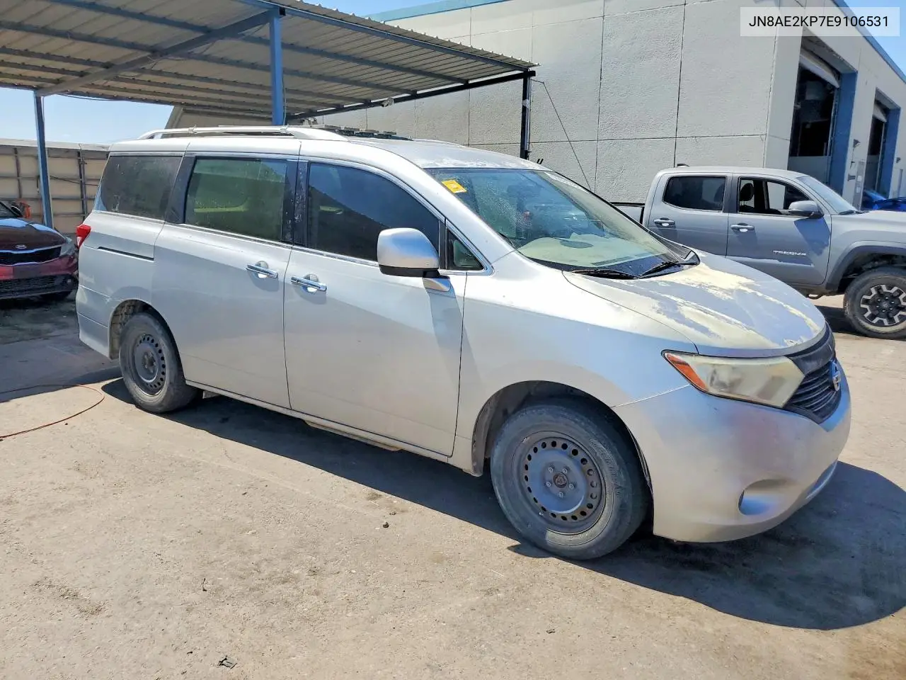2014 Nissan Quest 3.5 S VIN: JN8AE2KP7E9106531 Lot: 55930486