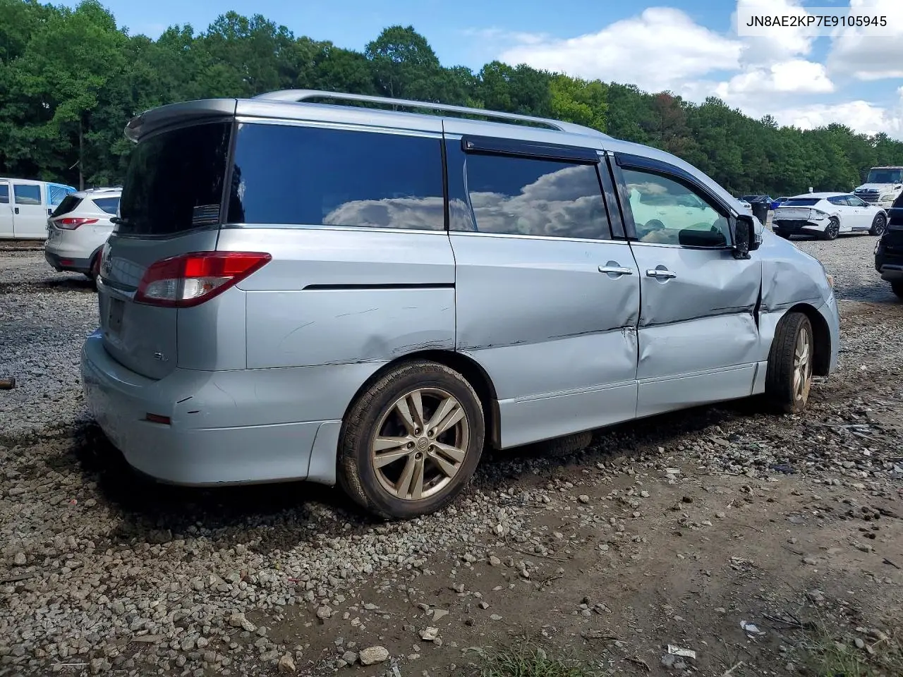 2014 Nissan Quest 3.5 Sl VIN: JN8AE2KP7E9105945 Lot: 60060986