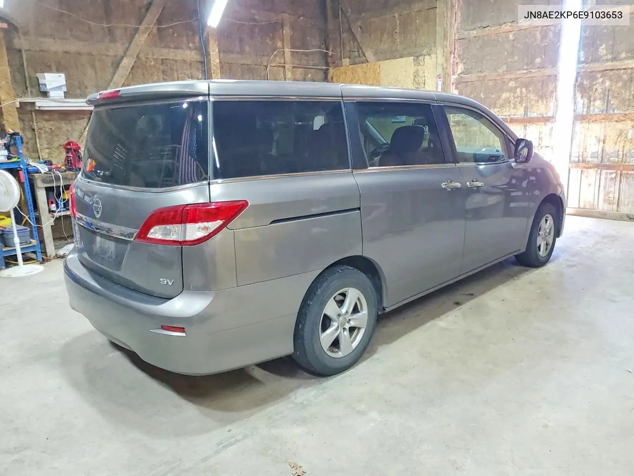 2014 Nissan Quest 3.5 Sv VIN: JN8AE2KP6E9103653 Lot: 60986306
