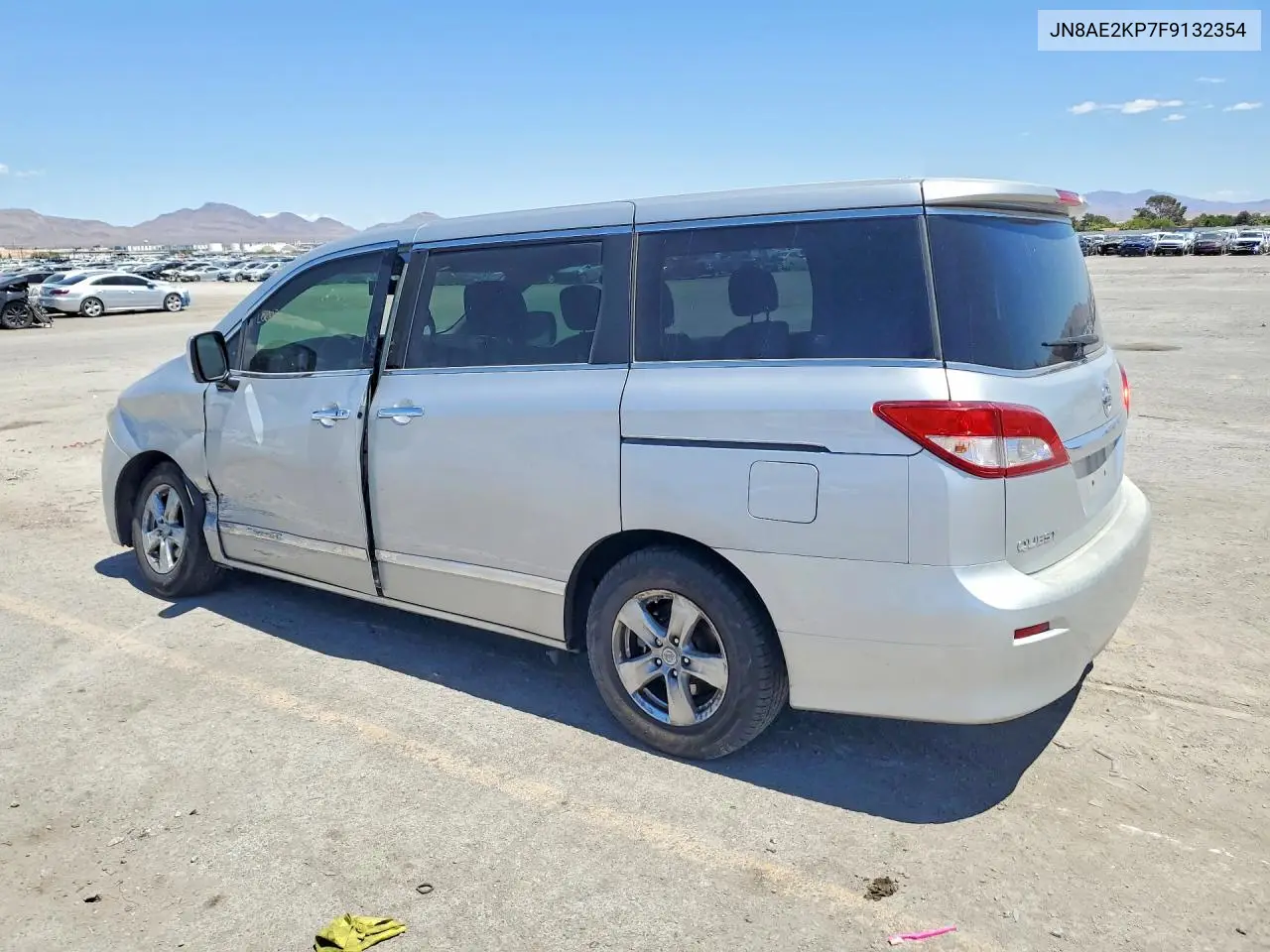 2015 Nissan Quest 3.5 Sv VIN: JN8AE2KP7F9132354 Lot: 51999986