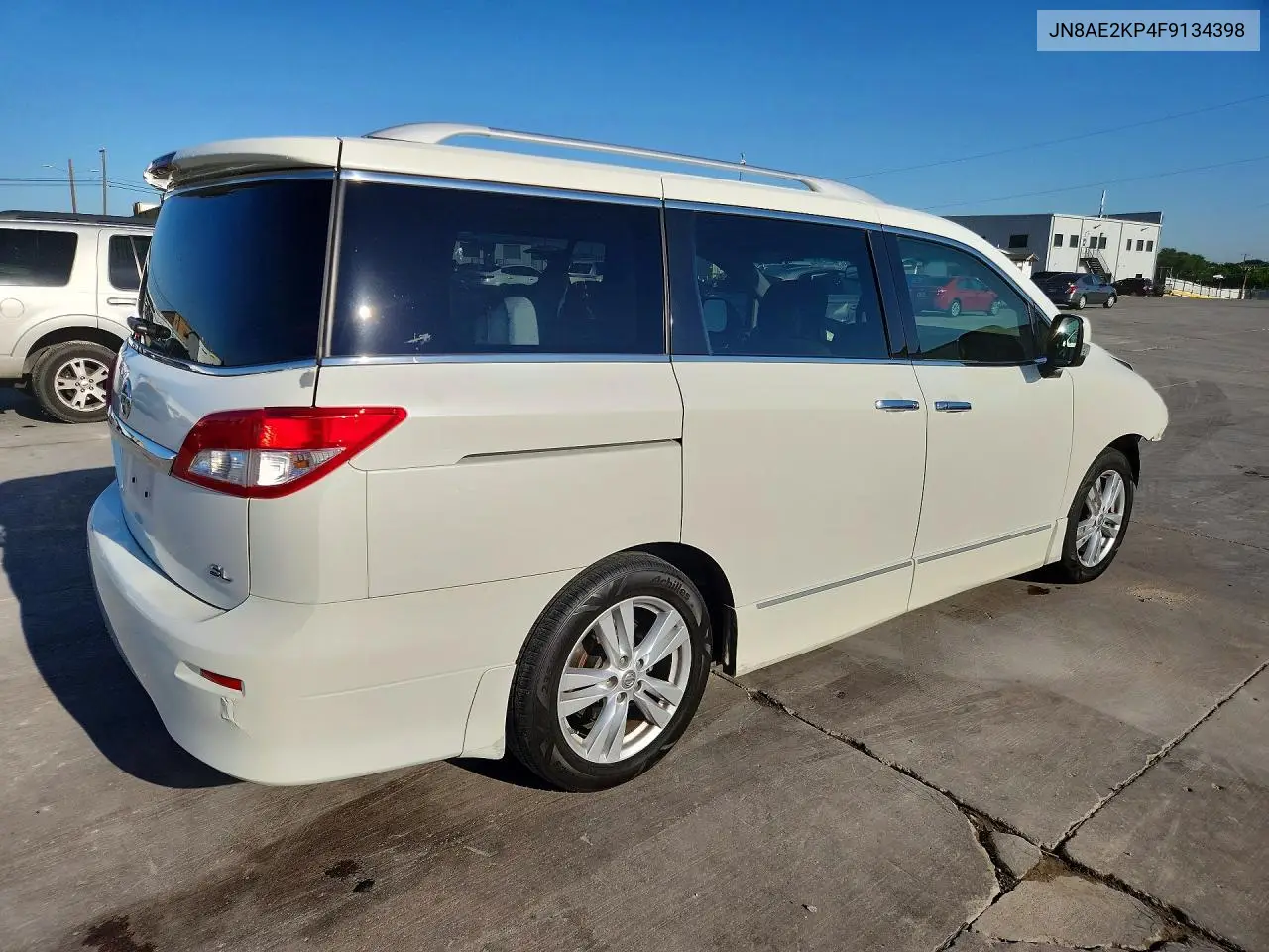 2015 Nissan Quest Sl VIN: JN8AE2KP4F9134398 Lot: 53443446