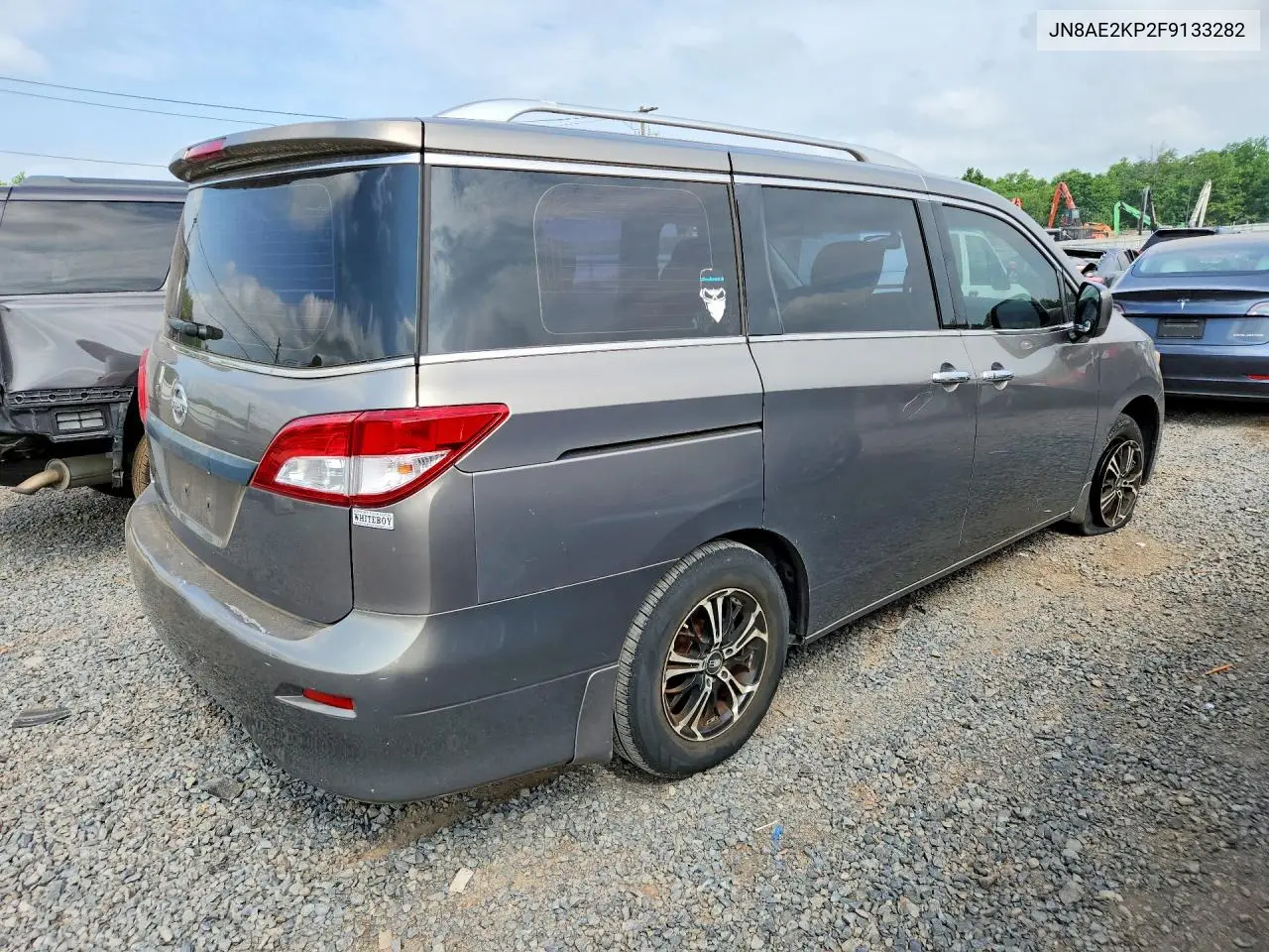 2015 Nissan Quest 3.5 S VIN: JN8AE2KP2F9133282 Lot: 57111766