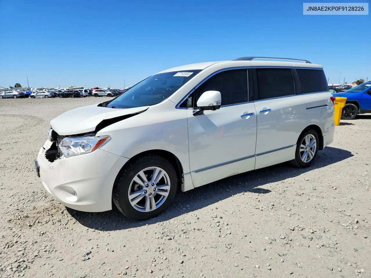2015 Nissan Quest 3.5 Platinum VIN: JN8AE2KP0F9128226 Lot: 57193986