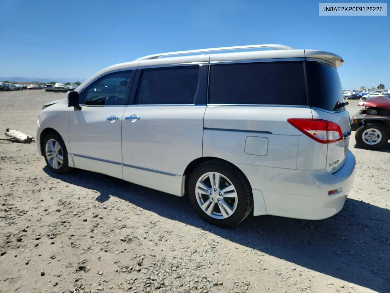 2015 Nissan Quest 3.5 Platinum VIN: JN8AE2KP0F9128226 Lot: 57193986