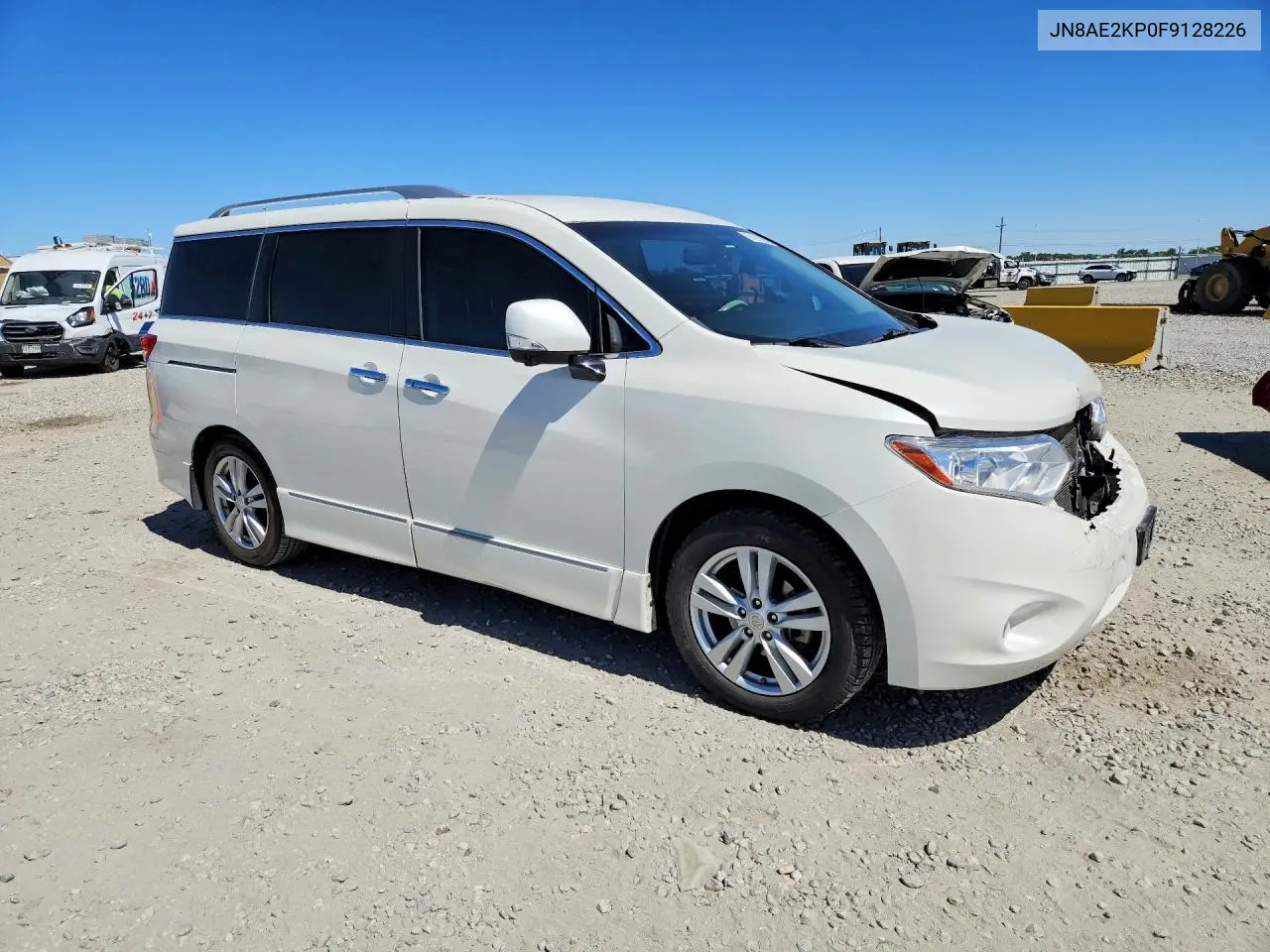 2015 Nissan Quest 3.5 Platinum VIN: JN8AE2KP0F9128226 Lot: 57193986