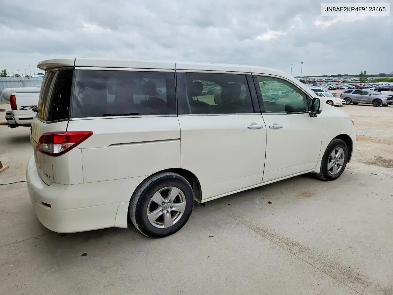 2015 Nissan Quest 3.5 Sv VIN: JN8AE2KP4F9123465 Lot: 59380036